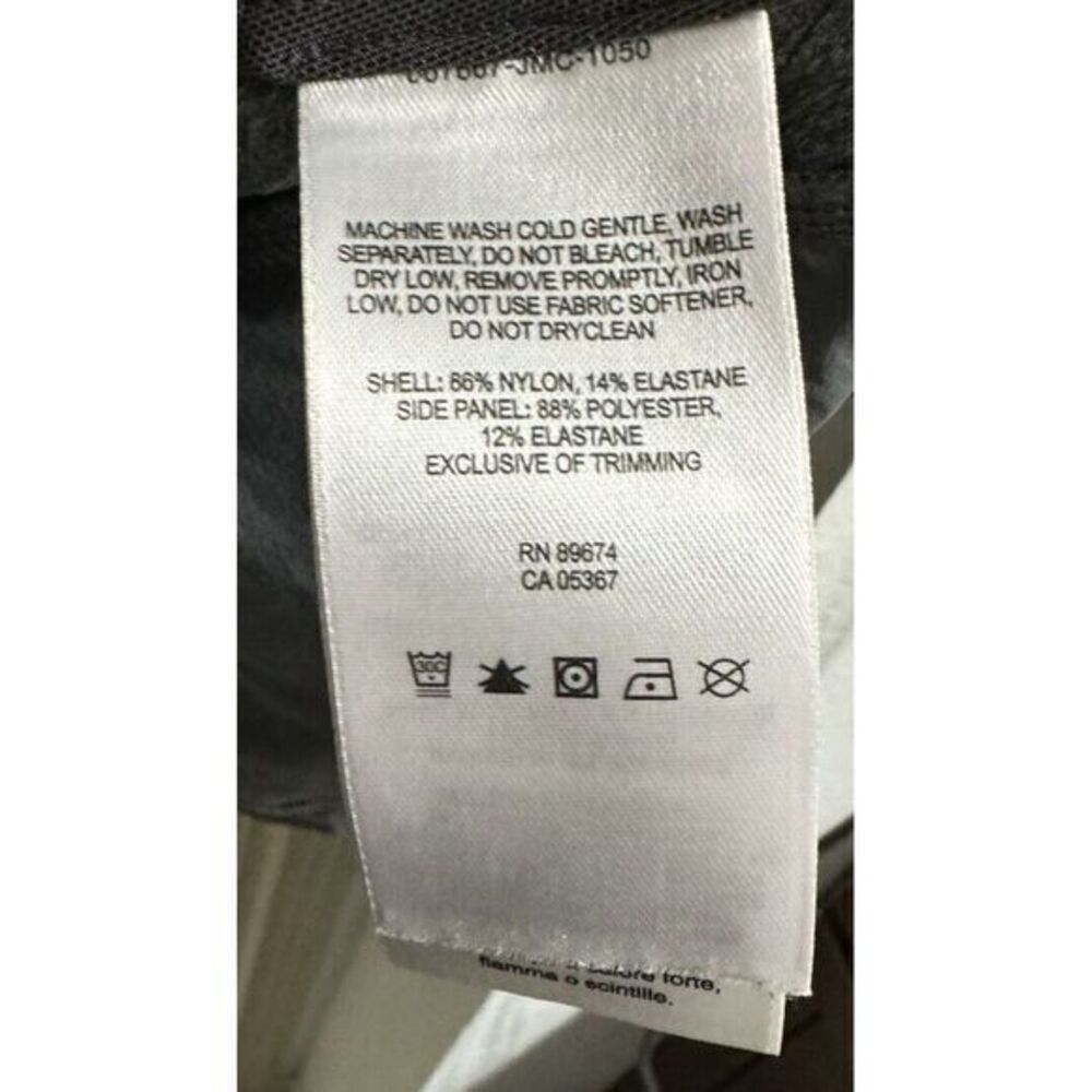 Mountain Hardwear Women's XL Gray Mighty Power Hybrid Jacket Pockets Windbreaker - Picture 5 of 6
